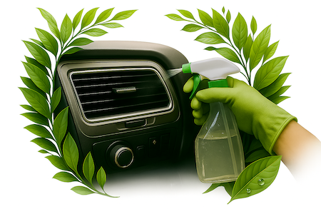 Car AC vent and cabin filter cleaning Montreal